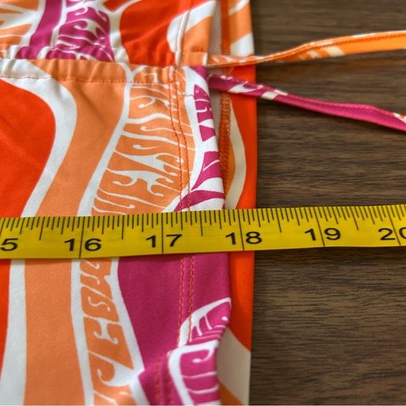 Twik Orange and Purple Patterned Blouse L - Picture 8 of 10